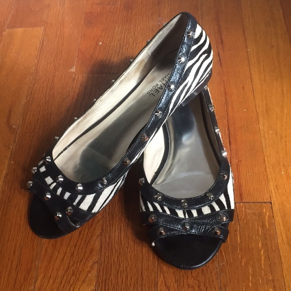 Michael Kors Zebra Print Flats - Picture 1 of 4